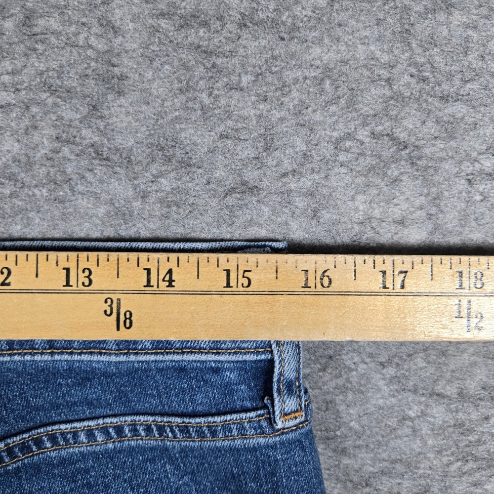 Gap Womens Blue 70s Flare High Rise Retro Denim Jeans 12R/31 - Picture 7 of 10